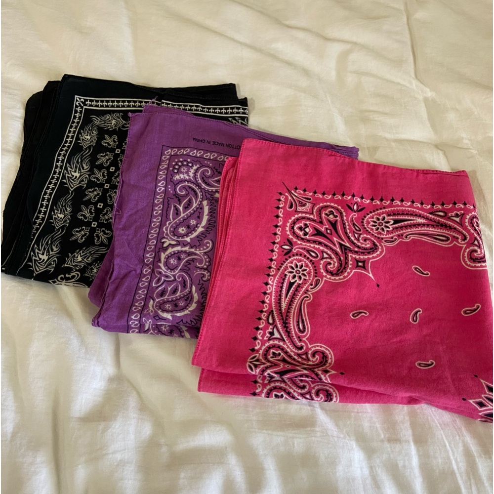 Bandana hankerchief collection